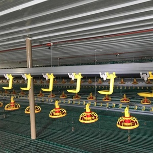カーテンデザインフィリピン養鶏場自動ブロイラーチキンフィーダー酒飲み/ファン/コントローラー機械設備 - Product Image 5