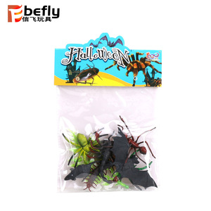 Jouet d'araignée en plastique, chauve-souris, scorpion, insecte, décoration d'halloween, <span class=keywords><strong>2023</strong></span> - Product Image 3