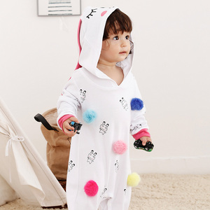 Macacão De Malha Roupa Infantil Do Bebê Romper Crianças Bebê Crescer Recém-nascido Bebê Completo Meninas Mangas Compridas 100% Algodão Apoio - Product Image 3