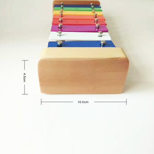 Xilófono Orff de Madera, 8 <span class=keywords><strong>Notas</strong></span>, Juguete Educativo, Instrumento Musical Colorido, Se Aceptan Pedidos OEM/ODM - Product Image 2