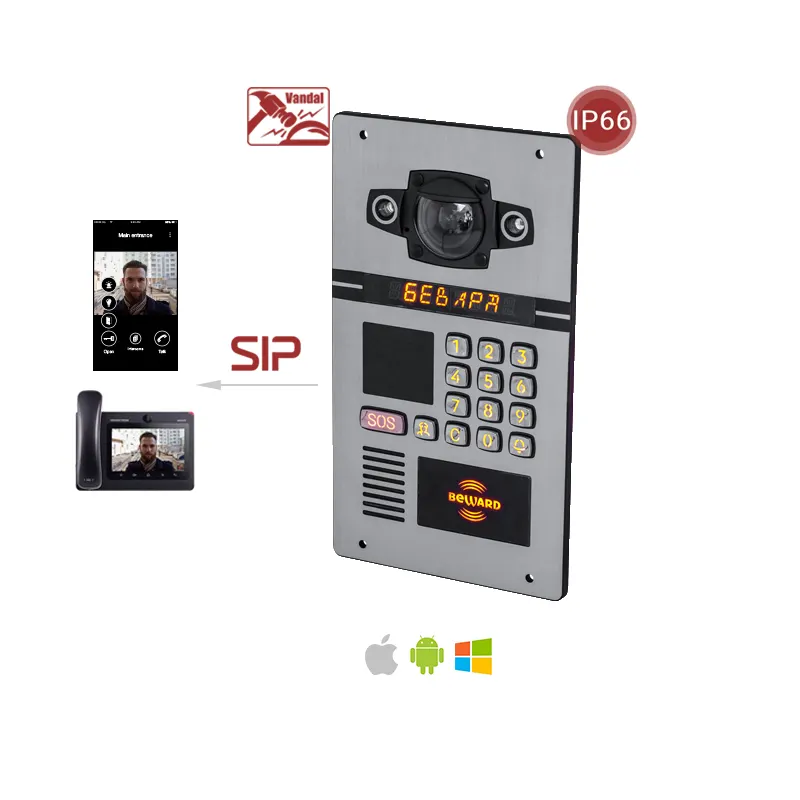 SDK API CGI ให้บริการโดยแป้นพิมพ์ rfid access control ประตูล็อคระบบสำหรับ apartment