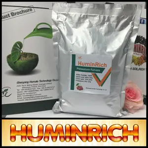 Huminrichカリフルボ酸肥料スーパーカリウムフメート光沢のあるフレーク