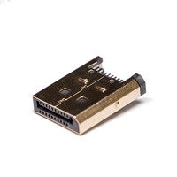 남성 유형 Displayport DP 커넥터 20 P 20 핀 20Pin