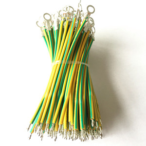 Personalizzato varie dimensioni 4 6 8 10 1/4 5/16 <span class=keywords><strong>3</strong></span>/8 1/2 anello linguetta terminale forcella forcella terminale a pavimento cablaggio - Product Image 2