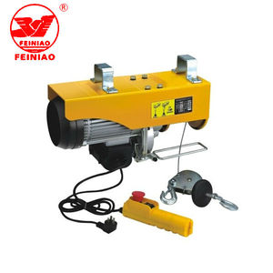 Pa600 Tali <span class=keywords><strong>Hoist</strong></span> Kawat Listrik Mini, Kait Ganda/Tunggal - Product Image 1