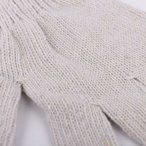 Fabricant direct gant de sécurité en coton blanc naturel guantes guanti calibre 7 calibre 10 <span class=keywords><strong>machiniste</strong></span> travaillant dans l'industrie luvas en gros - Product Image 3