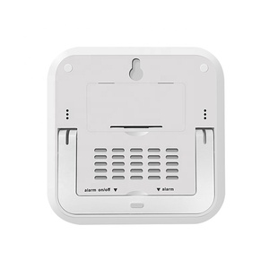 Interior Tela LCD Display Digital Grande Número Temperatura Umidade Termômetro Higrômetro Despertador com Suspensão Hole <span class=keywords><strong>Stand</strong></span> - Product Image 3