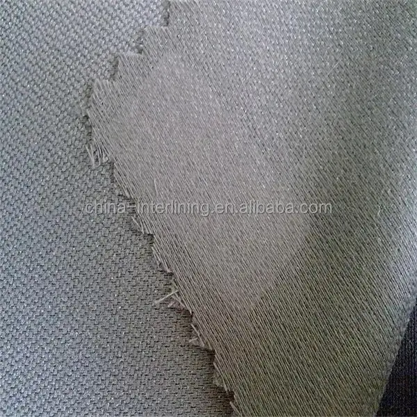 100% Polyester Fabric Types Inter Lining And Textiles