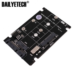 2 dans 1 Combiner Mini PCI-E M.2 NGFF & mSATA SSD SATA 3.0 III Adaptateur - Product Image 3