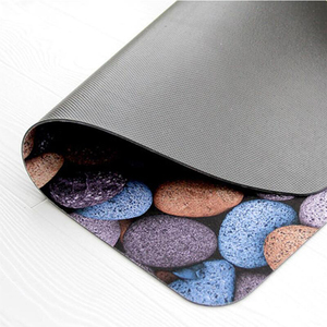 Rouleau de moquette commerciale 3D antidérapante en polyester avec technique de fabrication mécanique, lavable, avec support adhésif pour une meilleure adhérence. - Product Image 5