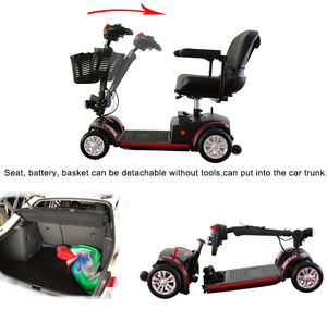Scooter <span class=keywords><strong>électrique</strong></span> de mobilité à quatre roues Drive Medical Scout Compact Travel Power - Product Image 2