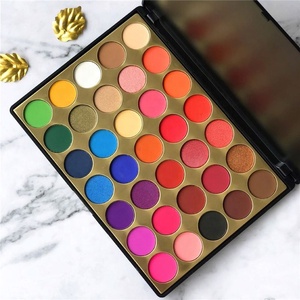 Bán Buôn Vegan <span class=keywords><strong>Eyeshadow</strong></span> Palette 35 Màu Không Nhãn Glitter <span class=keywords><strong>Eyeshadow</strong></span> Palette - Product Image 3