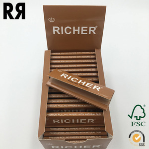 Pure Organic Rolling Paper King Size Natural Arabic Gum Bio Plant Fiber Paper Eco Friendly Herb Accessories - Product Image 3