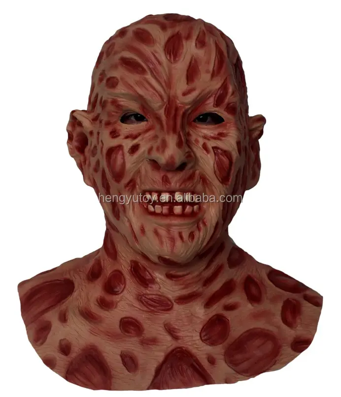 2015 Halloween partito più venduti di gomma Freddy Krueger maschere per il FAI DA TE puntelli di Halloween