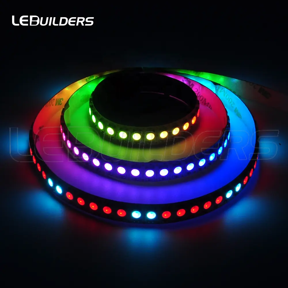 30 60 96 144 led smd 5050 addressable rgb WS2812 WS2812B led strip