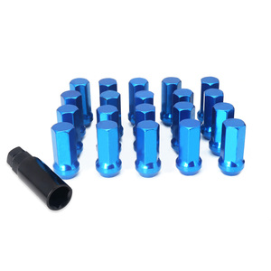 Tuercas de Seguridad para Ruedas, 7 Colores Disponibles, 20 Piezas, Acero Hiperresistente, Tamaño M12x1.5 - Product Image 3