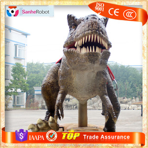 Selle Assis et Roues moving Type Artificielle Animaux Animatronic dinosaure marche manèges Manège de Parc <span class=keywords><strong>D</strong></span>'attractions - Product Image 4
