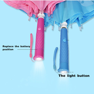 <span class=keywords><strong>Fantastico</strong></span> Ombrello LED per Bambini con Manico Illuminato, Ombrello in Plastica con Luce, Colore Personalizzabile, Manuale - Product Image 3