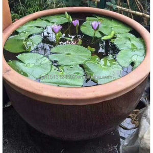 Grande taille extérieur porte en céramique pots de plantes de jardin - Product Image 6