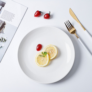 Chaozhou fabricación suave blanco barato plato blanco de <span class=keywords><strong>platos</strong></span> de cena de cerámica de restaurante ~ - Product Image 5