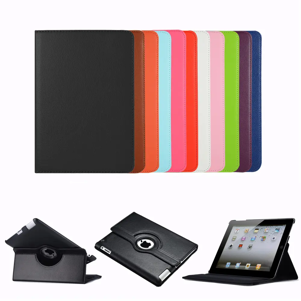 Voor Ipad Mini 6 5 Tablet Hoes 360 Roterende Hoge Kwaliteit Flip Pu Lederen Case Voor Ipad Mini 6 5 4 Cover Alle Ipad Modellen Cover