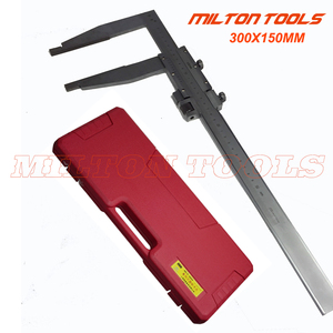 Calibro a Corsoio di Alta Qualità <span class=keywords><strong>0</strong></span>-300mm, Calibro a Corsoio da 12 Pollici con Ganasce Lunghe <span class=keywords><strong>150mm</strong></span>, Calibro a Corsoio in Acciaio 300x150mm - Product Image 6