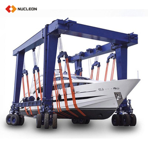 مرفاع قارب صغير يستخدم 20t 30t 40t رافعة رافعة جسرية 50 طن 75 طن سعر رافعة اليخت البحرية - Product Image 4