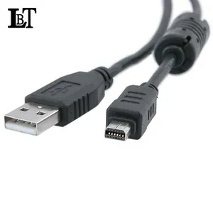 높은 품질 USB CB-USB5 CB-USB6 데이터/사진 전송 케이블 코드 리드 와이어 LBT 2021 새로운 올림푸스 카메라 블랙 Polybag CN;GUA