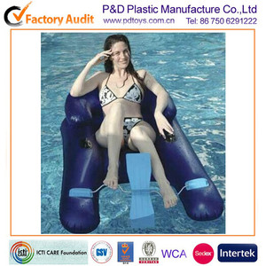 EN71 6P <span class=keywords><strong>PVC</strong></span> cơ giới Inflatable mái chèo <span class=keywords><strong>Float</strong></span> phòng chờ hồ bơi Lounger Ghế nổi Ghế hồ bơi biển cách sử dụng không khí nệm - Product Image 3
