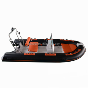 Bateau de pêche d'<span class=keywords><strong>occasion</strong></span> <span class=keywords><strong>Zodiac</strong></span> en fibre de verre <span class=keywords><strong>gonflable</strong></span> de luxe de 390 cm à vendre - Product Image 1