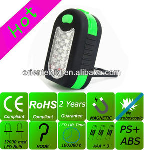 2013 Hot <span class=keywords><strong>24</strong></span> 3 Con auto del estante llevó la luz del trabajo del imán - Product Image 3