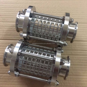 Triclume sanitario da 2 "vetro dritto con serraggio TC con copertura protettiva - Product Image 2