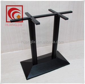 Negro base de <span class=keywords><strong>hierro</strong></span> fundido de Mesa para <span class=keywords><strong>el</strong></span> <span class=keywords><strong>restaurante</strong></span> - Product Image 1