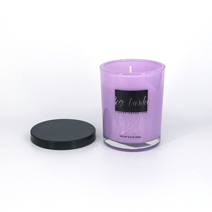 En gros personnalisé <span class=keywords><strong>de</strong></span> luxe mat violet bougie parfumée <span class=keywords><strong>cire</strong></span> <span class=keywords><strong>de</strong></span> <span class=keywords><strong>soja</strong></span> - Product Image 5