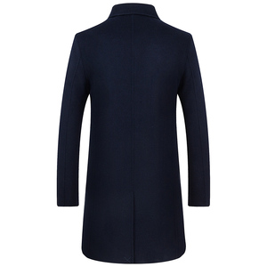 Custom Long Wool Overcoat <strong>Thick</strong> <strong>Winter</strong> Fashion Men <strong>Coat</strong> - Product Image 2