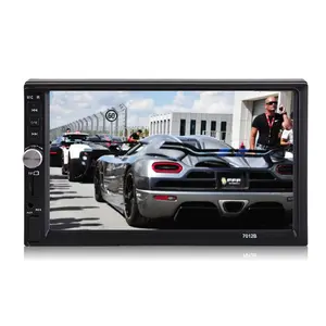 Двойной Wince 6,0 сенсорный экран радио тюнер мультимедийный CD MP3 MP4 / AAC / FLAC / WAV автомобильный видеоплеер