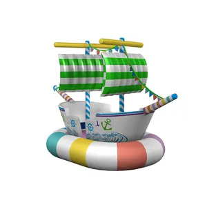 Niños Barco Pirata patio interior <span class=keywords><strong>digital</strong></span> juegos cubierta suave de juegos - Product Image 3
