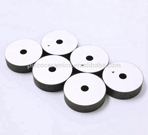 Disk balık bulucu Piezo baryum Piezo seramik piezoelektrik seramik OD50.45 * ID9.28 * 200KHZ ultrasonik dönüştürücü 200khz - Product Image 3