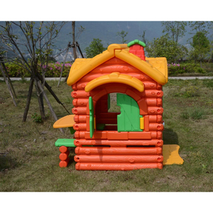 Casa <span class=keywords><strong>de</strong></span> juegos <span class=keywords><strong>de</strong></span> plástico para niños, <span class=keywords><strong>Chocolate</strong></span>, interior y exterior, precio <span class=keywords><strong>de</strong></span> fábrica China - Product Image 4
