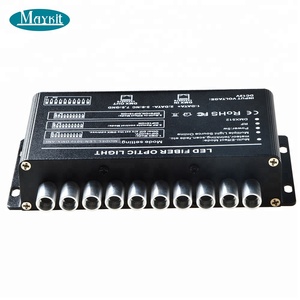 Fibre optique LED RGB DMX512, couleur blanche, 10 ports, étoile filante pour lumière de météore - Product Image 5