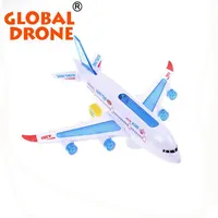 Горячая продажа дешевая детская игрушка A380 модель самолета игрушка со светодиодной подсветкой и музыкальной функцией по низкой цене