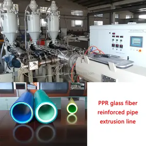 3 couche PP PE PPR fiber de verre reinfoced tuyau d'extrusion machine