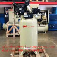 Compresseur d'air à piston alternatif à entraînement électrique à deux étages Ingersoll Rand 2475N5, 5 ch, 80 gallons, vertical, options de valeur premium