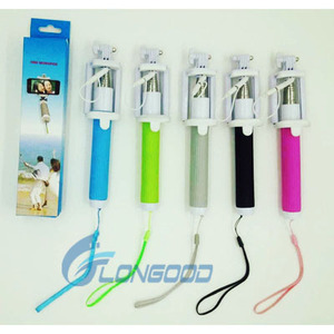 Có thể gập lại Nối Dài Mono Pod Ảnh Tự Sướng Thanh với Màn Trập Có Dây Cáp Từ Xa - Product Image 3