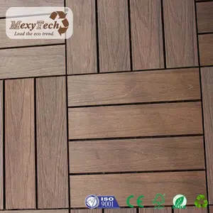 WPC PVCプール屋外DIYデッキ合成木材複合床タイル