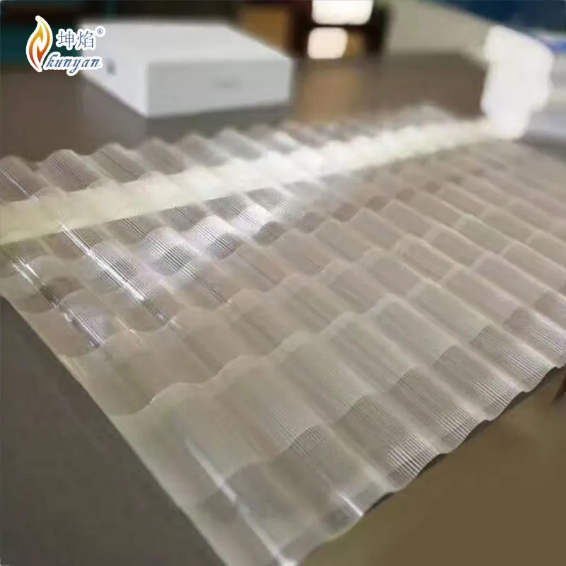 KUNYAN Polycarbonaat doorzichtige plastic golfplaten dak panelen