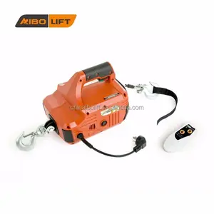 <span class=keywords><strong>Mini</strong></span> Portable Electric <span class=keywords><strong>Winch</strong></span> 500lbs dengan Remote Control - Product Image 1