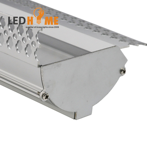 Profil en <span class=keywords><strong>aluminium</strong></span> LED de type <span class=keywords><strong>U</strong></span> pour cloison sèche AL-D34 et éclairage LED Al6063 pour la cuisine, éclairage mural encastré - Product Image 5