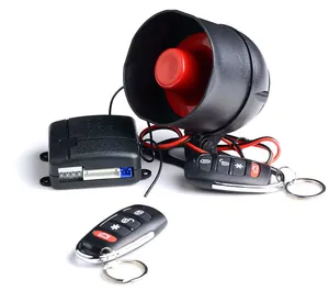 最佳价格通用远程汽车报警系统单向汽车报警防盗器自动汽车安全报警