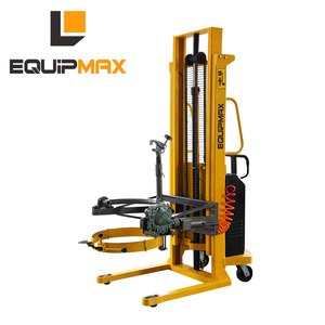 Apilador <span class=keywords><strong>Manual</strong></span> Chino con Elevador de Tambor de Potencia Completa, Inclinador de Tambor de 180 Grados - Product Image 4